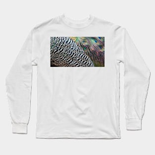 Peacock Feathers Long Sleeve T-Shirt